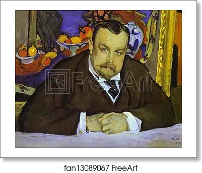 Free art print of Portrait of Ivan Morozov by Valentin Serov Free art print of Portrait of Ivan Morozov by Valentin Serov