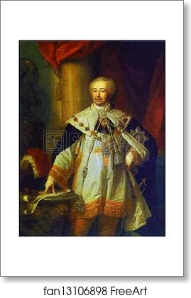 Free art print of Portrait of Prince A. B. Kurakin by Vladimir Borovikovsky Free art print of Portrait of Prince A. B. Kurakin by Vladimir Borovikovsky
