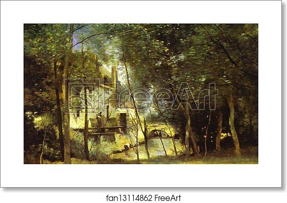 Free art print of The Mill of Saint-Nicolas-les-Arraz by Jean-Baptiste-Camille Corot Free art print of The Mill of Saint-Nicolas-les-Arraz by Jean-Baptiste-Camille Corot