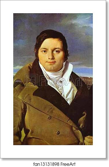 Free art print of Portrait of Joseph-Antoine Moltedo by Jean-Auguste-Dominique Ingres