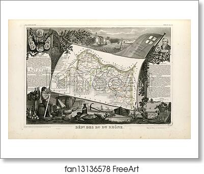 Free art print of Dépt. des Bouches du Rhône (région du sud) by Victor Jules Levasseur Free art print of Dépt. des Bouches du Rhône (région du sud) by Victor Jules Levasseur