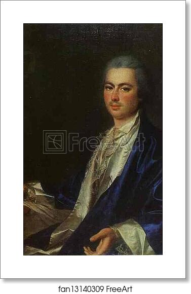 Free art print of Portrait of an Unknown Man from Saltykov Family by Dmitry Levitzky Free art print of Portrait of an Unknown Man from Saltykov Family by Dmitry Levitzky