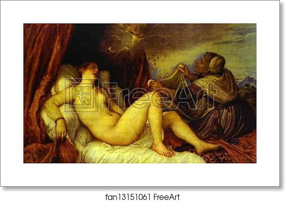 Free art print of Danae by Titian Free art print of Danae by Titian