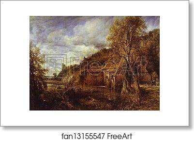 Free art print of Arundel Mill and Castle by John Constable