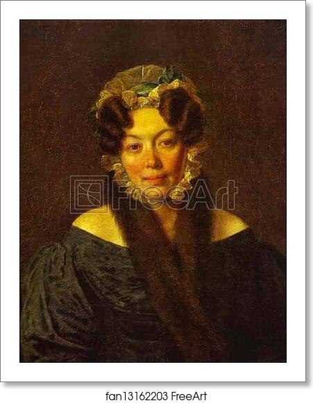 Free art print of Portrait of M. M. Philosophova by Alexey Venetsianov Free art print of Portrait of M. M. Philosophova by Alexey Venetsianov