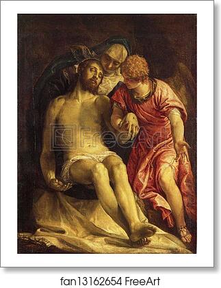 Free art print of Lamentation of Christ by Paolo Veronese
