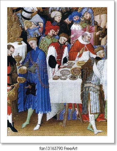 Free art print of Les tr�s riches heures du Duc de Berry. January. A New Year's Day Feast including Jean de Berry. Detail by Limbourg Brothers Free art print of Les tr�s riches heures du Duc de Berry. January. A New Year's Day Feast including Jean de Berry. Detail by Limbourg Brothers