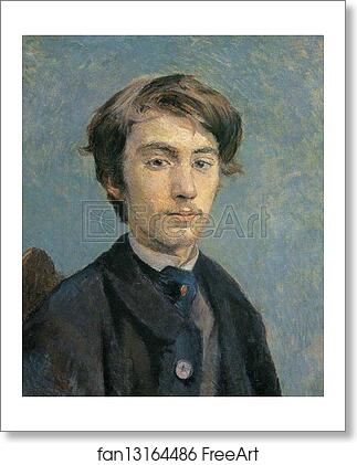 Free art print of Emile Bernard by Henri De Toulouse-Lautrec
