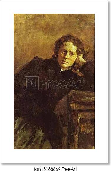 Free art print of By the Window. Portrait of Olga Trubnikova by Valentin Serov Free art print of By the Window. Portrait of Olga Trubnikova by Valentin Serov