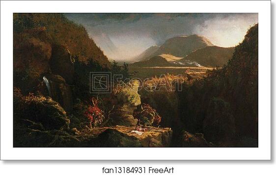 Free art print of Landscape with Figures: A Scene from " by Thomas Cole Free art print of Landscape with Figures: A Scene from " by Thomas Cole