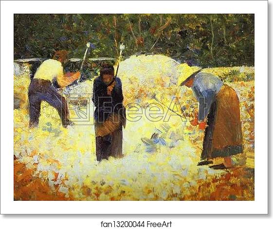 Free art print of Rock-Breakers, Le Raincy by Georges Seurat Free art print of Rock-Breakers, Le Raincy by Georges Seurat