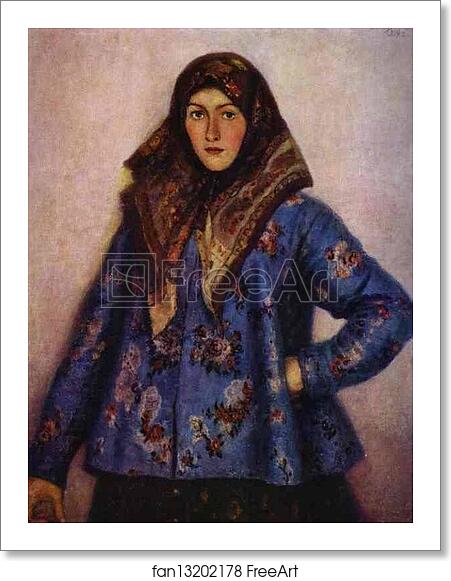 Free art print of Cossak Woman (Portrait of L.T. Motorina) by Vasily Surikov Free art print of Cossak Woman (Portrait of L.T. Motorina) by Vasily Surikov