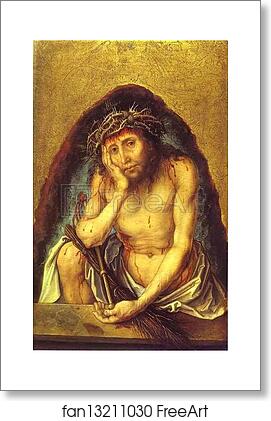 Free art print of Christ as the Man of Sorrows by Albrecht Dürer