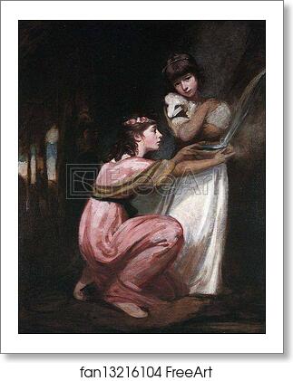 Free art print of The Misses Hill by George Romney
