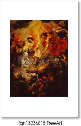 Free art print of The Queen's Reconciliation with Her Son by Peter Paul Rubens