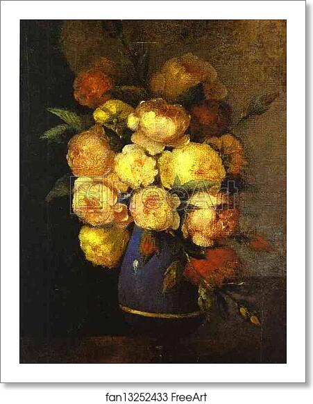 Free art print of Peonies in a Vase (Bouquet de pivoines) by Henri Fantin-Latour Free art print of Peonies in a Vase (Bouquet de pivoines) by Henri Fantin-Latour