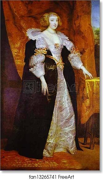 Free art print of Portrait of an Unknown Woman by Sir Anthony Van Dyck