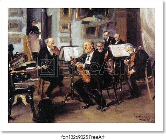 Free art print of Musicale by Vladimir Makovsky Free art print of Musicale by Vladimir Makovsky