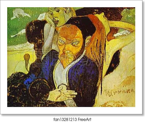 Free art print of Nirvana, Portrait of Meyer de Haan by Paul Gauguin Free art print of Nirvana, Portrait of Meyer de Haan by Paul Gauguin