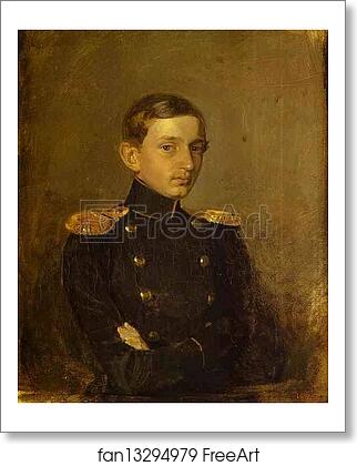 Free art print of Portrait of M. P. Zhdanovich by Pavel Fedotov Free art print of Portrait of M. P. Zhdanovich by Pavel Fedotov