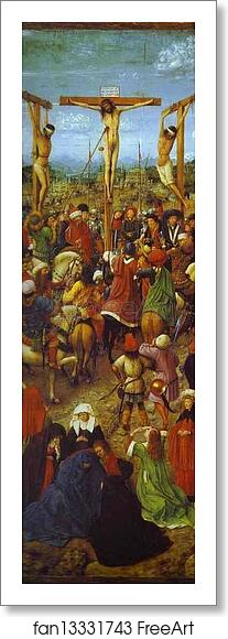 Free art print of The Crucifixion by Jan Van Eyck Free art print of The Crucifixion by Jan Van Eyck