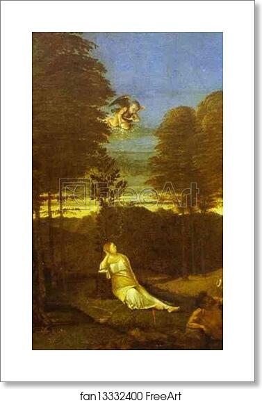 Free art print of Maiden's Dream by Lorenzo Lotto Free art print of Maiden's Dream by Lorenzo Lotto