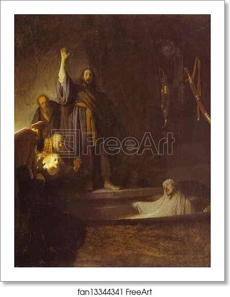 Free art print of The Raising of Lazarus by Rembrandt Harmenszoon Van Rijn Free art print of The Raising of Lazarus by Rembrandt Harmenszoon Van Rijn