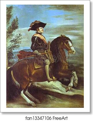 Free art print of Philip IV on Horseback by Diego Velázquez Free art print of Philip IV on Horseback by Diego Velázquez