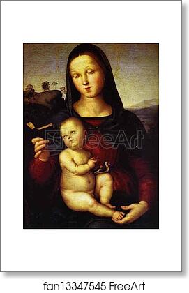 Free art print of Solly Madonna by Raphael