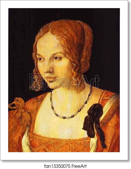 Free art print of Portrait of a Young Venetian Woman by Albrecht Dürer Free art print of Portrait of a Young Venetian Woman by Albrecht Dürer