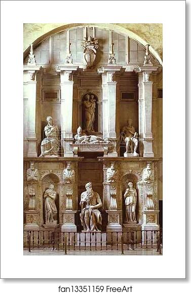Free art print of The Tomb of the Pope Julius II by Michelangelo Free art print of The Tomb of the Pope Julius II by Michelangelo
