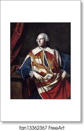 Free art print of John Russel, 4th Duke of Bedford by Sir Joshua Reynolds