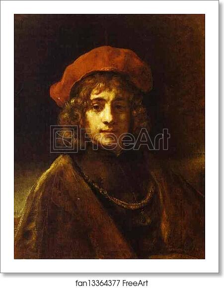 Free art print of Titus by Rembrandt Harmenszoon Van Rijn Free art print of Titus by Rembrandt Harmenszoon Van Rijn