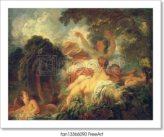 Free art print of The Bathers by Jean-Honoré Fragonard Free art print of The Bathers by Jean-Honoré Fragonard