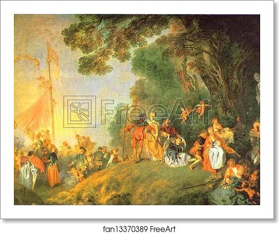 Free art print of Embarkation for Cythera by Jean-Antoine Watteau Free art print of Embarkation for Cythera by Jean-Antoine Watteau