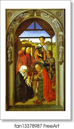 Free art print of The Adoration of the Magi by Dieric Bouts The Elder