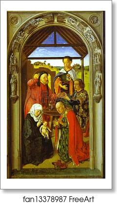 Free art print of The Adoration of the Magi by Dieric Bouts The Elder Free art print of The Adoration of the Magi by Dieric Bouts The Elder