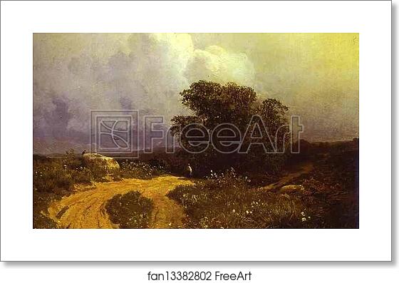Free art print of Before a Thunderstorm by Feodor Vasilyev Free art print of Before a Thunderstorm by Feodor Vasilyev