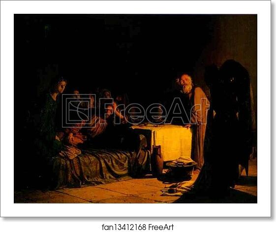 Free art print of The Last Supper by Nikolay Gay Free art print of The Last Supper by Nikolay Gay