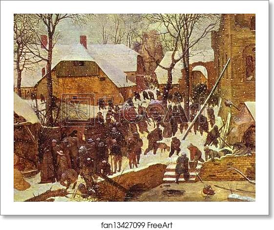 Free art print of Adoration of the Magi in Winter Landscape by Pieter Bruegel The Elder Free art print of Adoration of the Magi in Winter Landscape by Pieter Bruegel The Elder