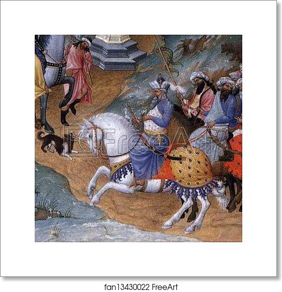 Free art print of Les tr�s riches heures du Duc de Berry. The Meeting of the Three Magi. Detail by Limbourg Brothers Free art print of Les tr�s riches heures du Duc de Berry. The Meeting of the Three Magi. Detail by Limbourg Brothers
