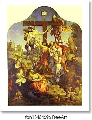 Free art print of Descent from the Cross by Jan Gossaert, Called Mabuse