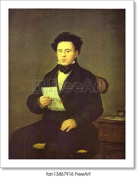 Free art print of Juan Bautista de Maguiro by Francisco De Goya Y Lucientes