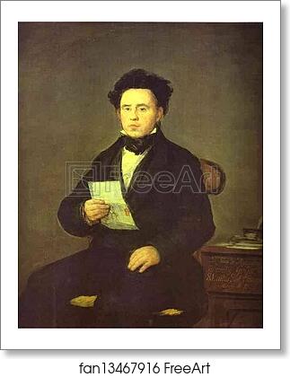 Free art print of Juan Bautista de Maguiro by Francisco De Goya Y Lucientes