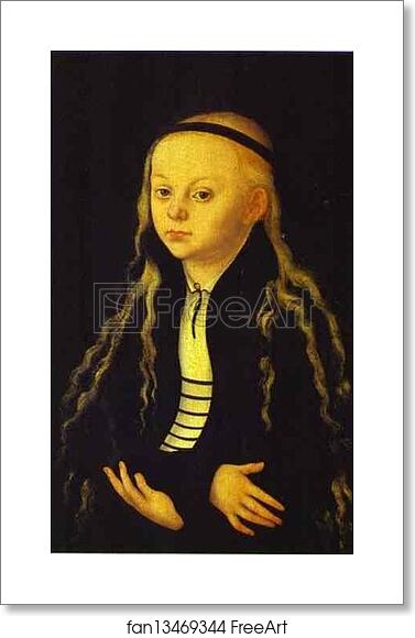 Free art print of Portrait Supposed to Be of Magdalena Luther by Lucas Cranach The Elder Free art print of Portrait Supposed to Be of Magdalena Luther by Lucas Cranach The Elder