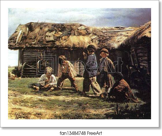 Free art print of A Game of Knucklebones by Vladimir Makovsky Free art print of A Game of Knucklebones by Vladimir Makovsky