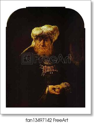 Free art print of The King Uzziah Stricken with Leprosy by Rembrandt Harmenszoon Van Rijn