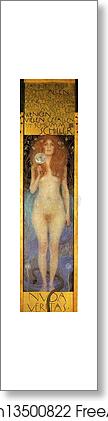 Free art print of Nuda Veritas by Gustav Klimt