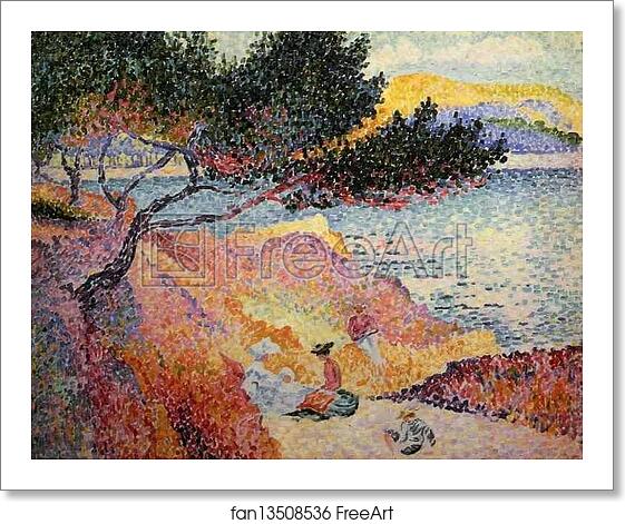Free art print of The Bay at Cavaliere by Henri-Edmond Cross (Delacroix) Free art print of The Bay at Cavaliere by Henri-Edmond Cross (Delacroix)