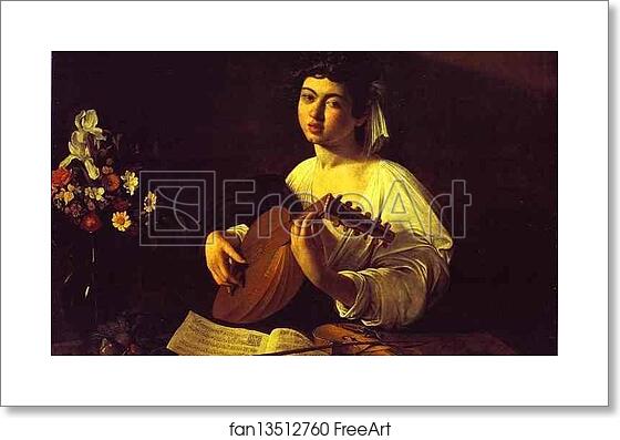 Free art print of The Lute-Player by Caravaggio Free art print of The Lute-Player by Caravaggio